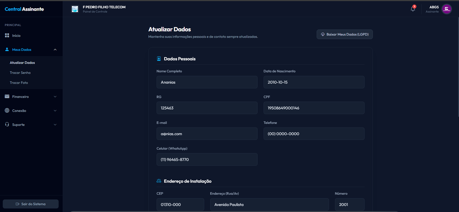 Tema ABGS CENTER v1 - Imagem 4