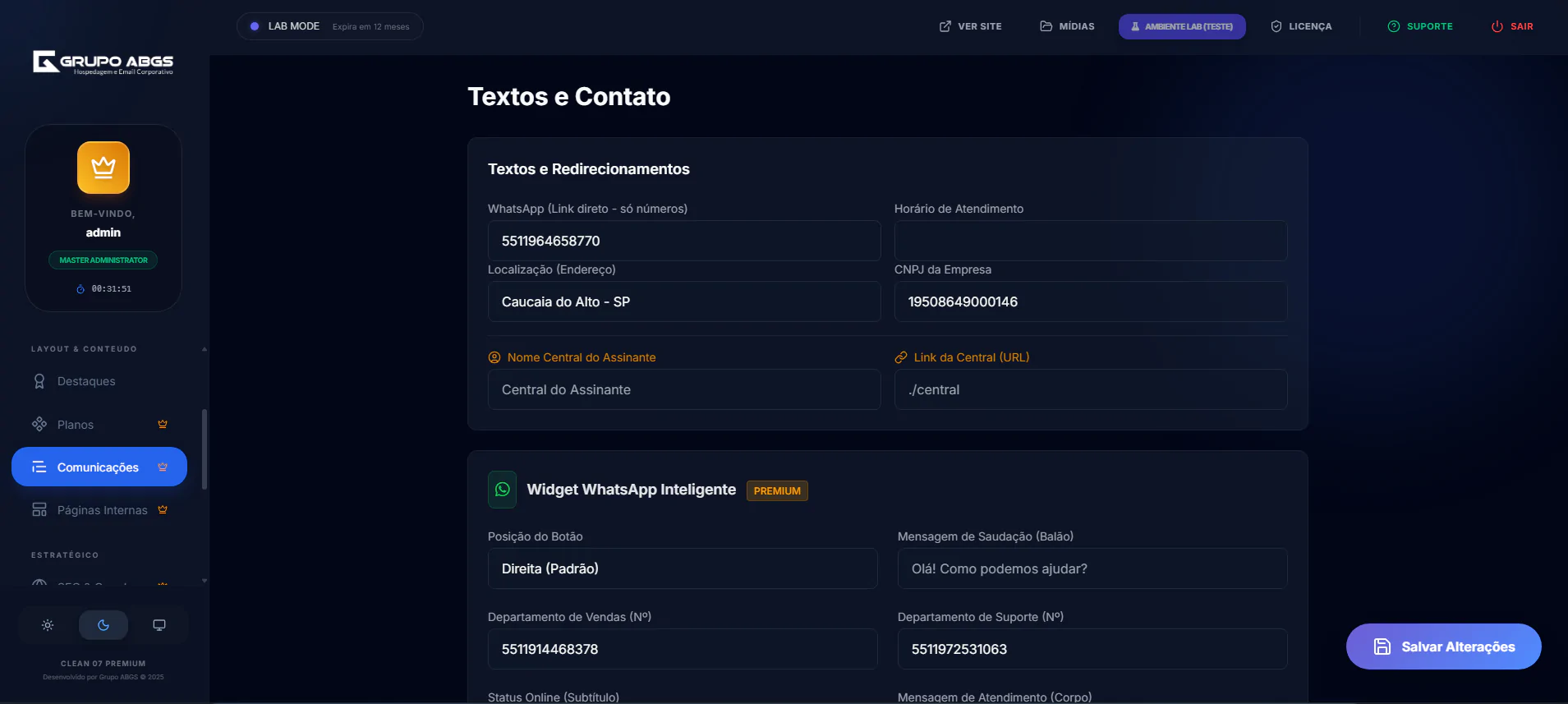 Tema premium CLEAN 07 + Licença Bienal - Imagem 18